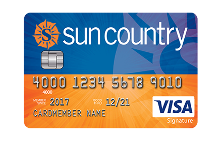 Sun Country Airlines Visa Signature Card