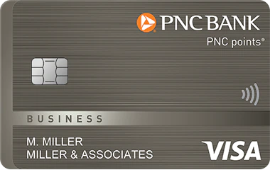 PNC points Visa Business Credit Card