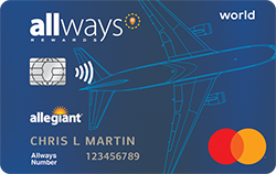 Bank of America Allways Rewards Visa Credit Card